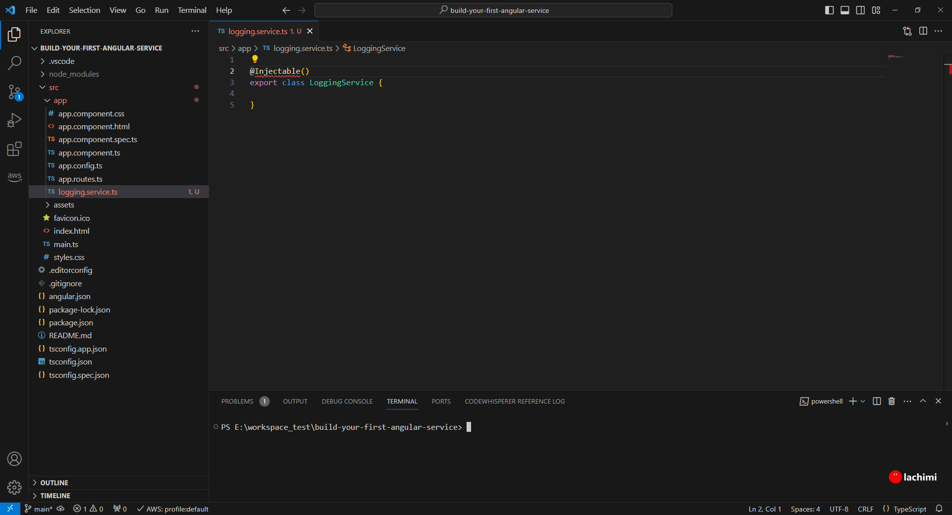Build your first Angular Service lachimi